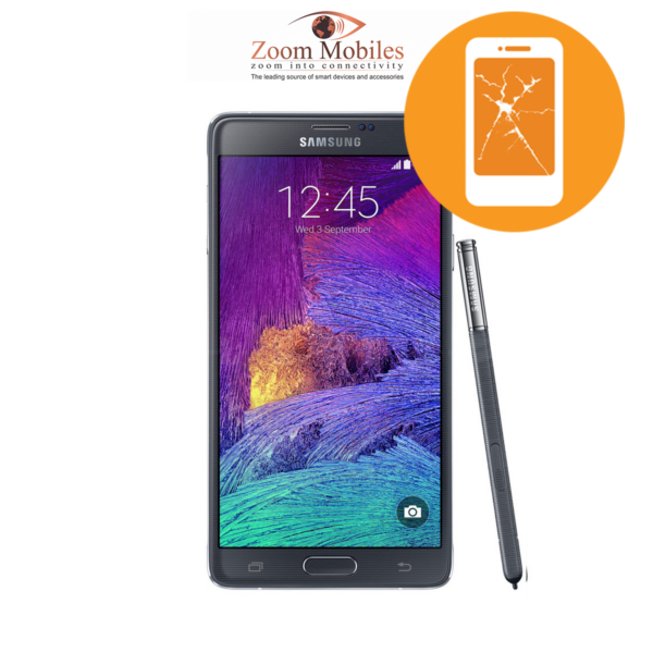 Skärmbyte & Glasbyte (Original) – Galaxy Note 4