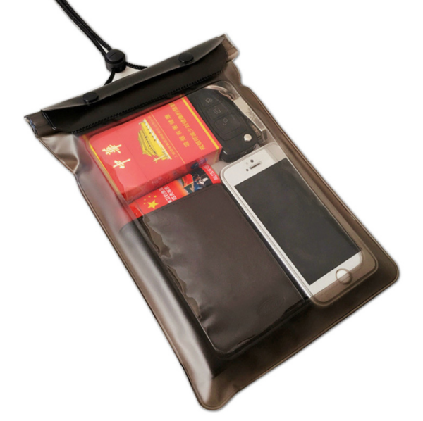 XL Vattentätt universalt mobilfodral - Svart