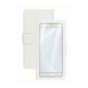 Celly Universal Wallet View 5-5,5" - Vit