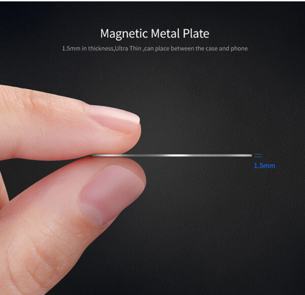 Floveme Metallbricka till Magnetisk Bilhållare - Silver - Image 3