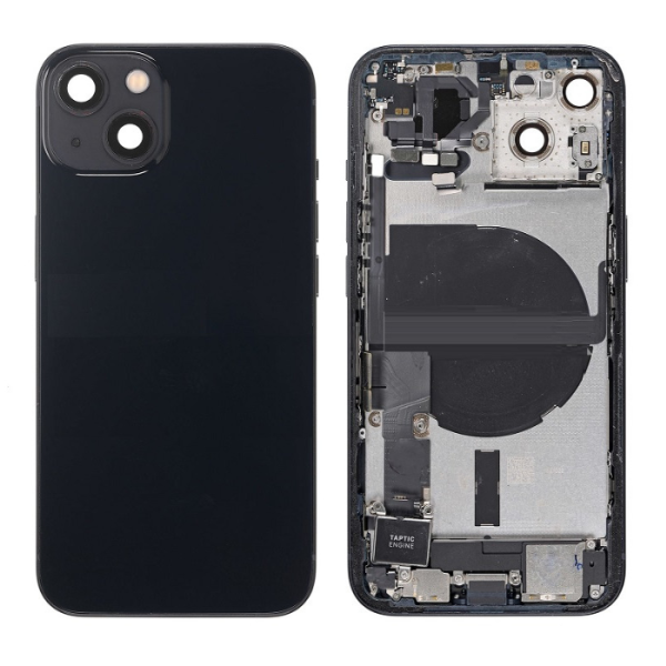iPhone 13 Housing with small parts Original Pulled Midnight