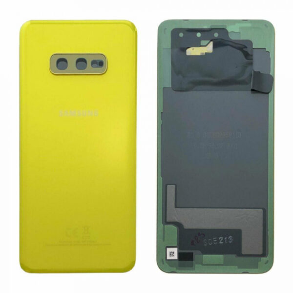 Samsung Galaxy S10e Back Cover Yellow