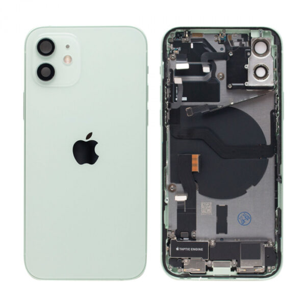 iPhone 12 Housing with Small Parts Original Pulled Green