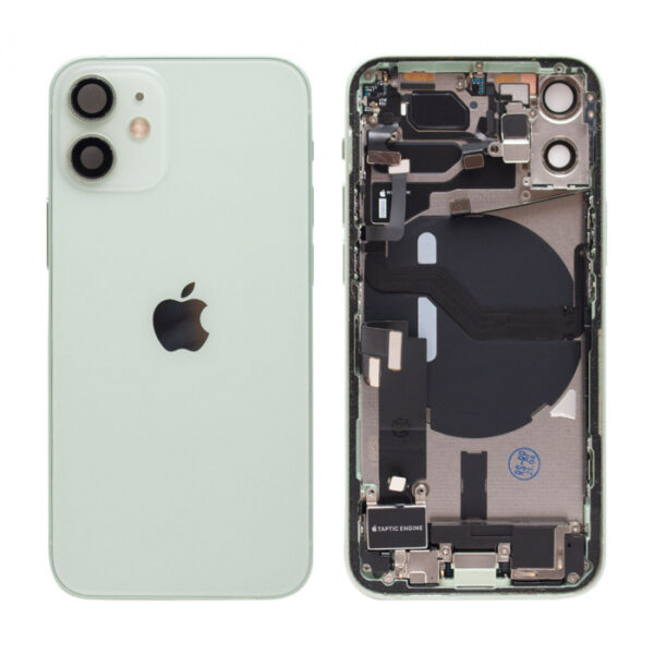 iPhone 12 Mini Housing with Small Parts Original Pulled Green