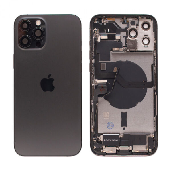 iPhone 12 Pro Max Housing with Small Parts Original Pulled Graphite