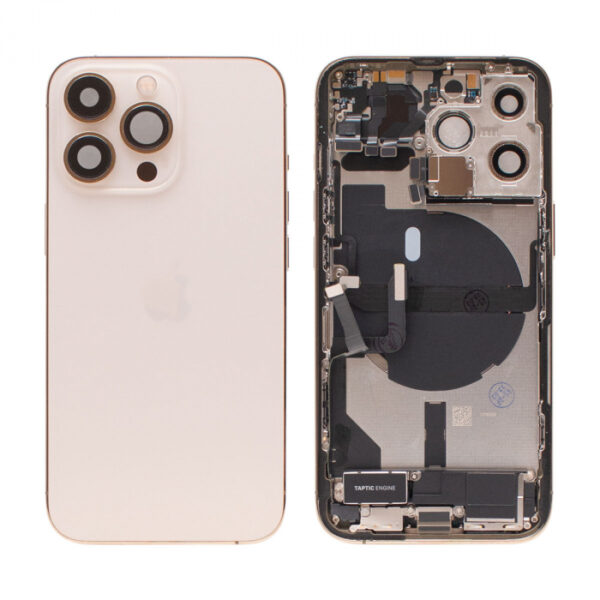 iPhone 13 Pro Housing with small parts Original Pulled Silver