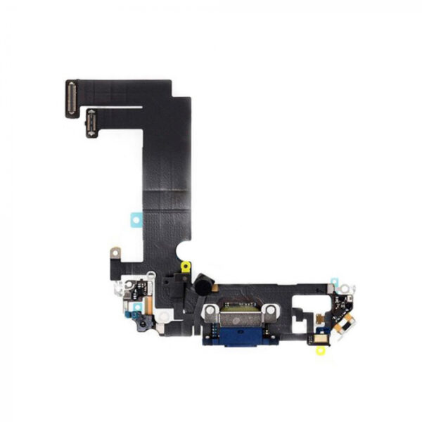 iPhone 12 mini Charging Port & Microphone Flex Cable Blue