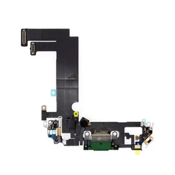iPhone 12 mini Charging Port & Microphone Flex Cable Green