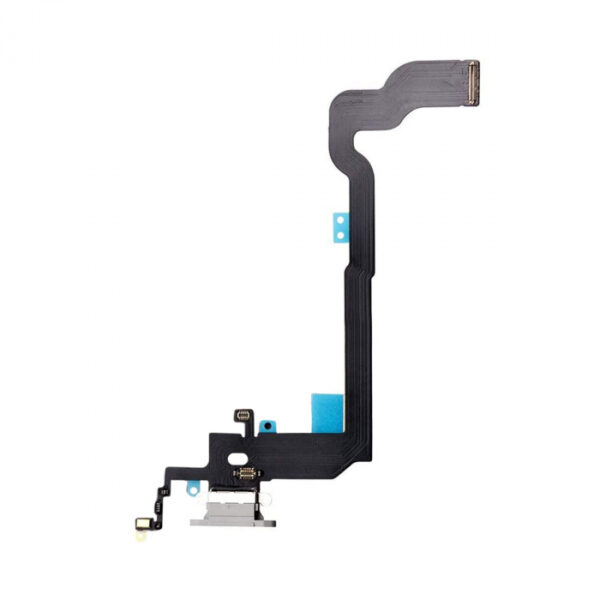 iPhone X Charging Microphone Flex Silver
