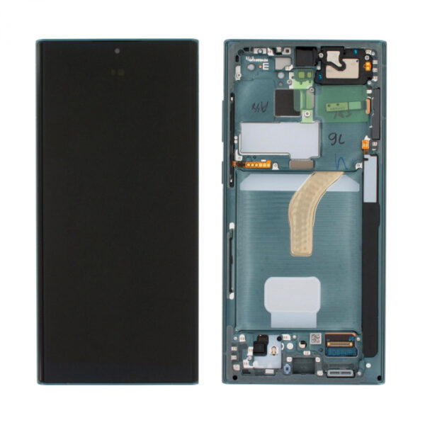 Samsung Galaxy S22 Ultra LCD Display Green