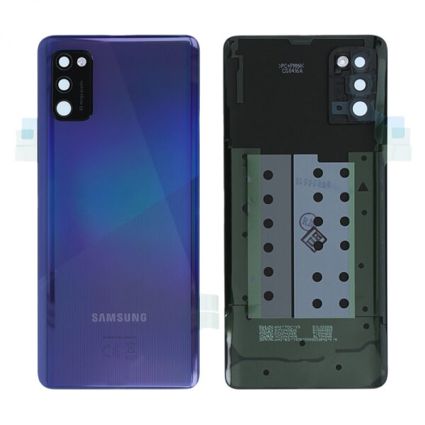 Samsung Galaxy A41 Back Cover Blue