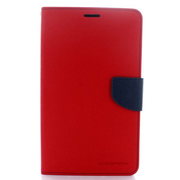 Mercury Fancy Diary Plånboksfodral till Samsung Galaxy Tab 3 7,0 (Röd) - Image 2