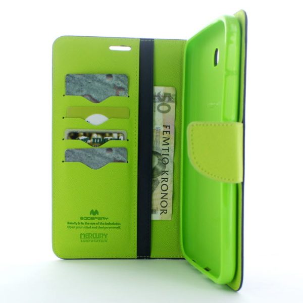 Mercury Fancy Diary Plånboksfodral till Samsung Galaxy Tab 3 7,0 (Blå)