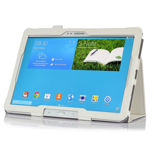 Stand Flip Fodral till Samsung Tab Pro 8,4 (Vit) - Image 2