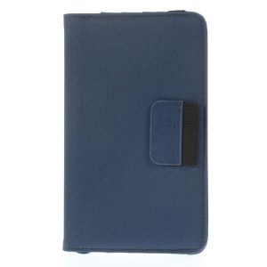 Denim Rotating Plånboksfodral till Samsung Galaxy Tab 4 7.0 (Mörkblå)