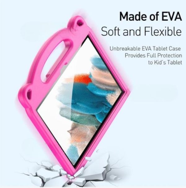 Dux Ducis Galaxy Tab A8 10.5 (2021) Skal Cartoon Panda EVA - Rosa - Image 4
