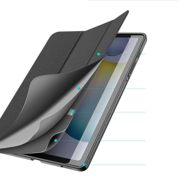 Dux Ducis Galaxy Tab S6 Lite (2020/2022) Fodral Domo 10.4 - Svart - Image 4