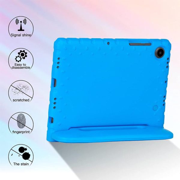 Galaxy Tab A8 10.5 (2021) Skal EVA Kickstand - Blå - Image 3