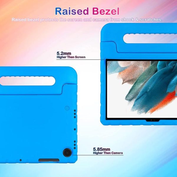 Galaxy Tab A8 10.5 (2021) Skal EVA Kickstand - Blå - Image 4