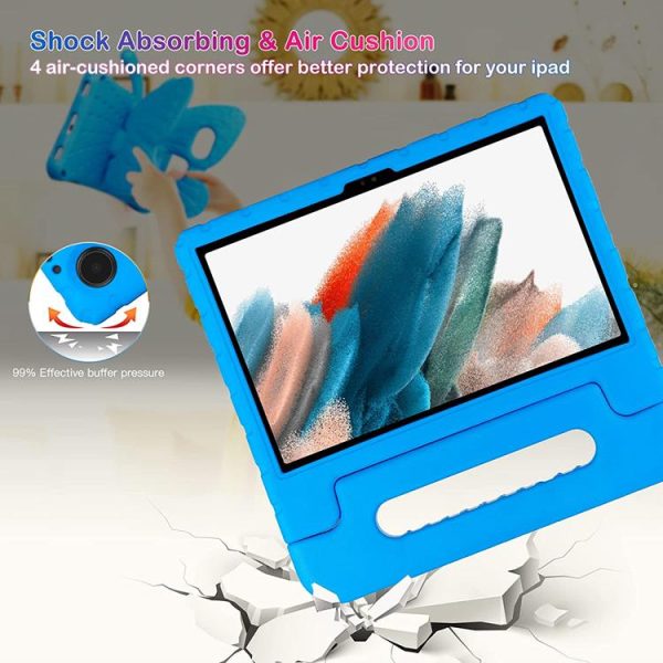 Galaxy Tab A8 10.5 (2021) Skal EVA Kickstand - Blå - Image 2