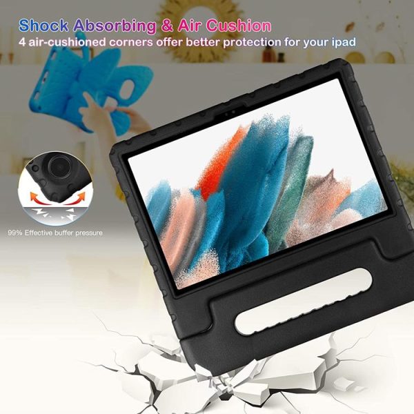 Galaxy Tab A8 10.5 (2021) Skal EVA Kickstand - Svart - Image 2
