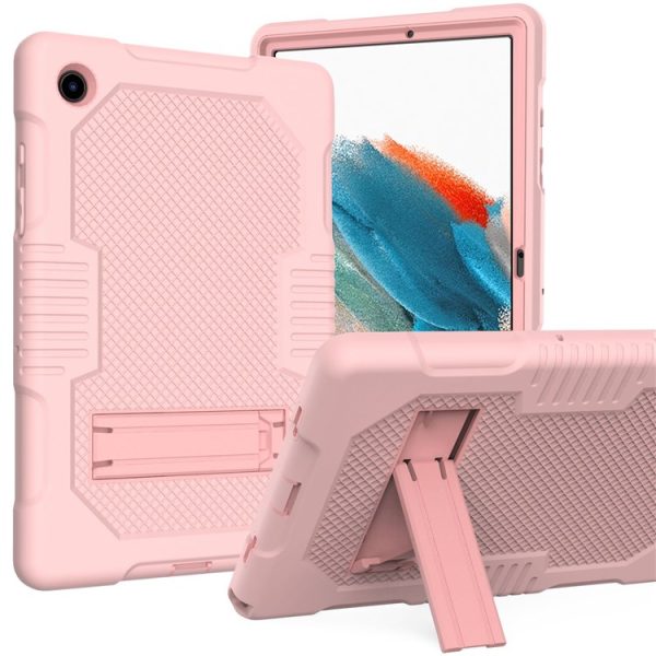 Galaxy Tab A8 10.5 (2021) Skal Robot B2 Kickstand - Rosa Guld