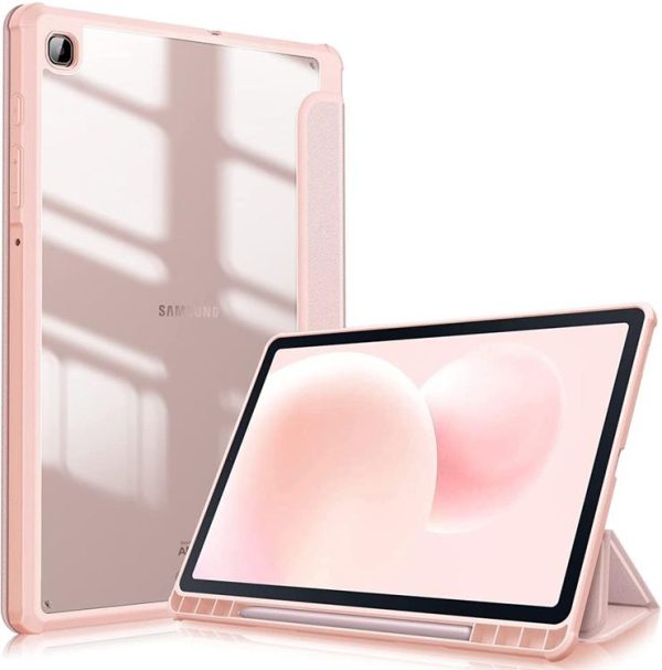 Galaxy Tab S6 Lite (2020/2022) Fodral Hybrid Smart - Rosa