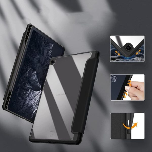 Galaxy Tab S6 Lite (2020/2022) Fodral Hybrid Smart - Svart - Image 4