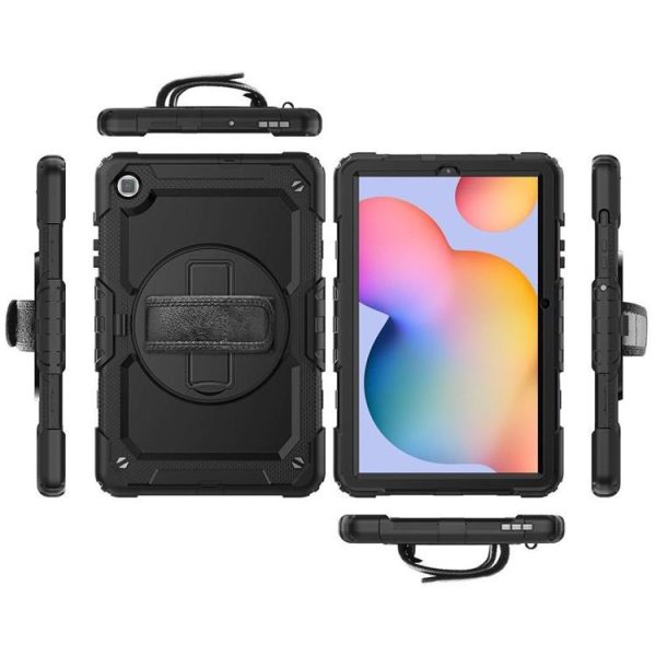 Galaxy Tab S6 Lite (2020/2022) Skal Solid 360 - Svart - Image 3
