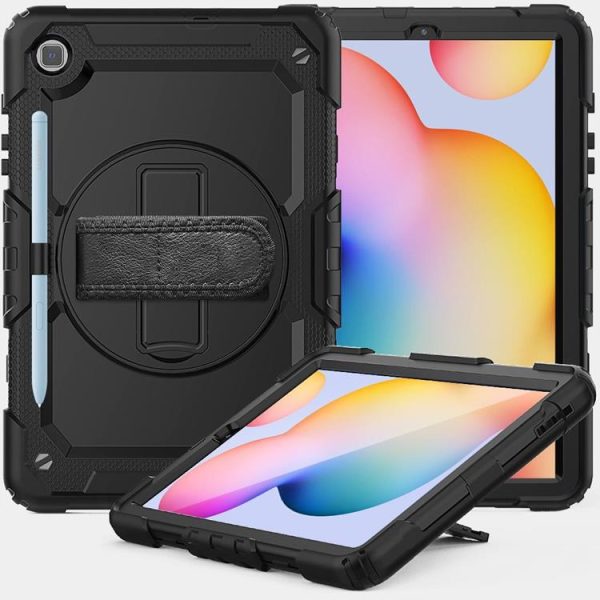 Galaxy Tab S6 Lite (2020/2022) Skal Solid 360 - Svart