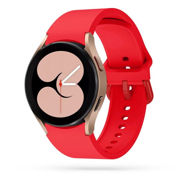 Galaxy Watch 4/5/5 Pro (40/42/44/45/46mm) Armband Iconband - Coral Röd