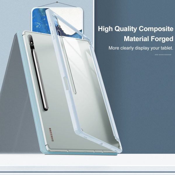 Infiland Crystal Fodral Galaxy Tab S7 Fe 5g 12.4 - Blå - Image 2