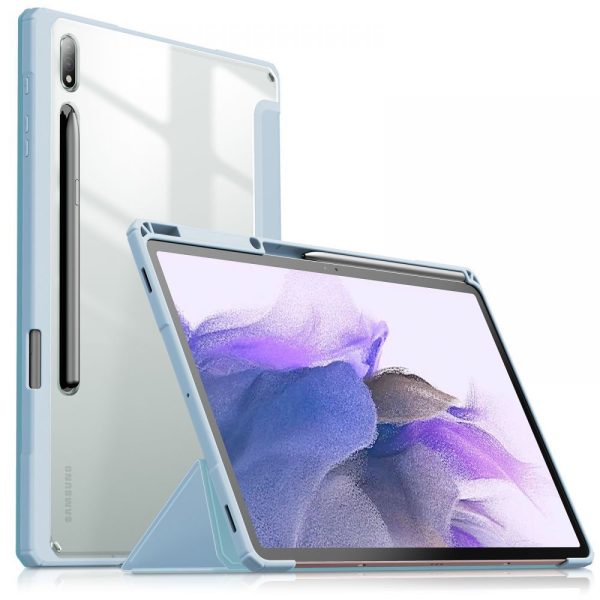 Infiland Crystal Fodral Galaxy Tab S7 Fe 5g 12.4 - Blå