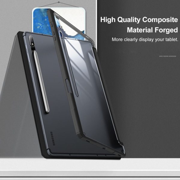 Infiland Crystal Fodral Galaxy Tab S7 Fe 5g 12.4 - Svart - Image 2