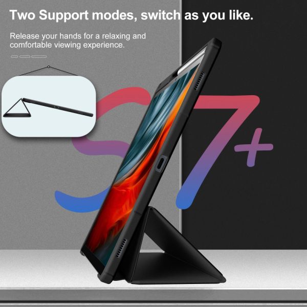 Infiland Crystal Fodral Galaxy Tab S7 Fe 5g 12.4 - Svart - Image 3