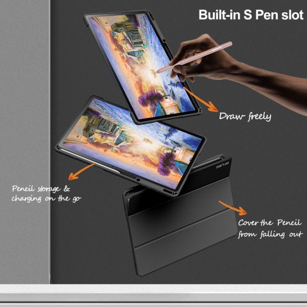 Infiland Crystal Fodral Galaxy Tab S7 Fe 5g 12.4 - Svart - Image 4