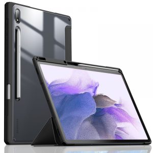 Infiland Crystal Fodral Galaxy Tab S7 Fe 5g 12.4 - Svart