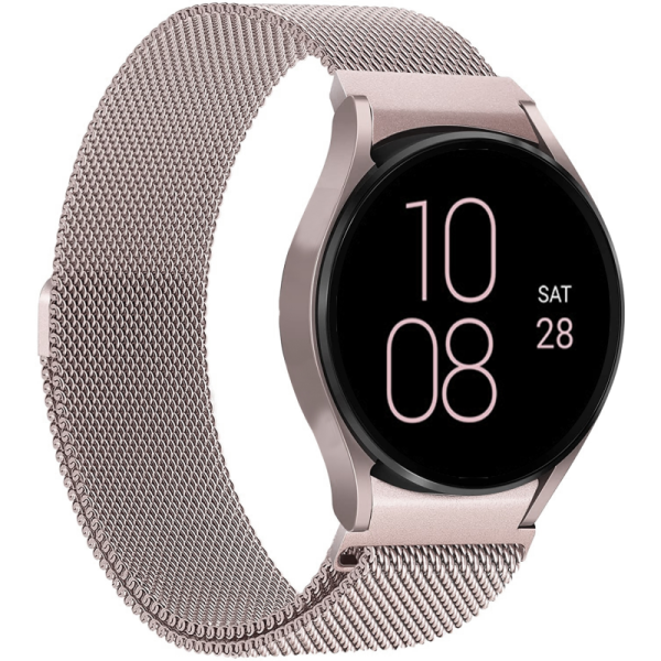 Puro Stainless Steel Band Galaxy Watch 4/4 Classic- Rosa