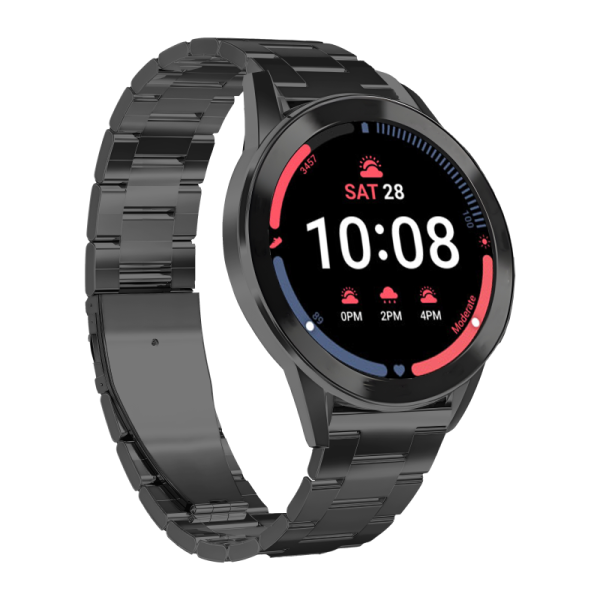 Puro Stainless Steel Band Galaxy Watch 4/4 Classic - Svart