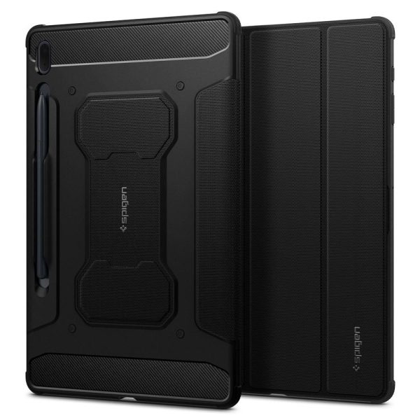 Spigen Fodral Rugged Armor Pro Galaxy Tab S7 Fe 5g - Svart - Image 2