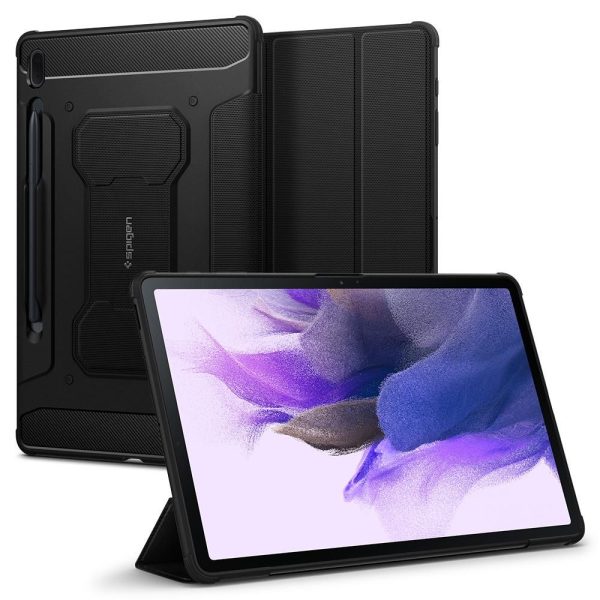 Spigen Fodral Rugged Armor Pro Galaxy Tab S7 Fe 5g - Svart