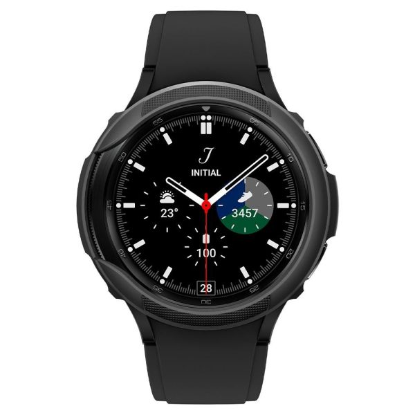 Spigen Liquid Air Samsung Galaxy Watch 4 Classic 46 Mm - Matte Svart - Image 4