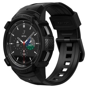 Spigen Rugged Armor Pro Strap Galaxy Watch 4 46mm - Matte Svart