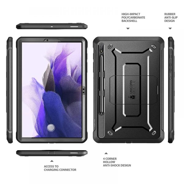 Supcase Skal Unicorn Beetle Pro Galaxy Tab S7 Fe 5g 12.4 - Svart - Image 2