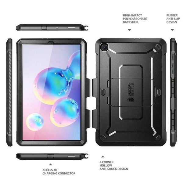 Supcase Galaxy Tab S6 Lite (2020/2022) Skal Unicorn Beetle Pro - Svart - Image 2
