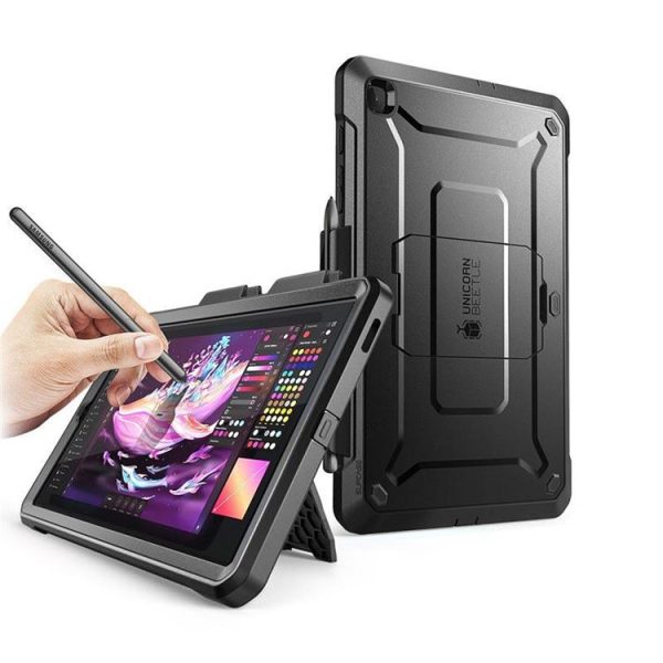 Supcase Galaxy Tab S6 Lite (2020/2022) Skal Unicorn Beetle Pro - Svart