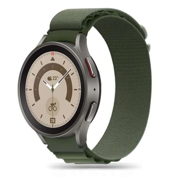 Tech-Protect Galaxy Watch 4/5/5 Pro (40/42/44/45/46mm) Armband - Military Grön