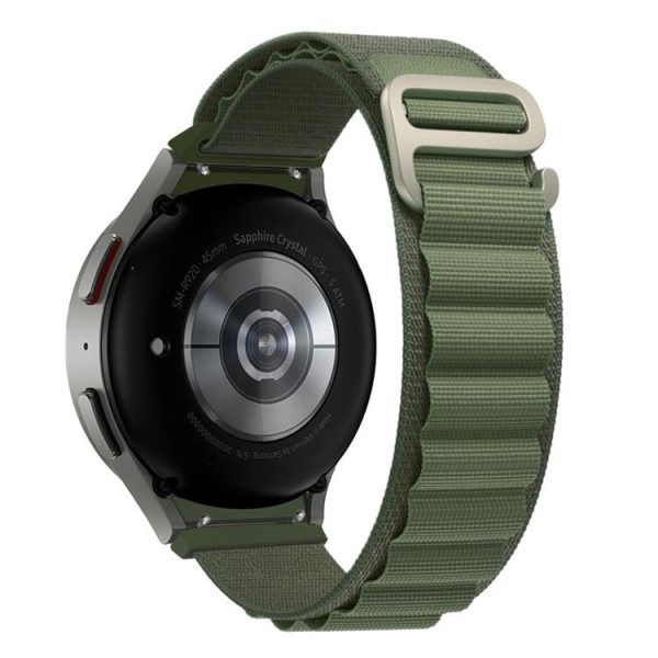 Tech-Protect Galaxy Watch 4/5/5 Pro (40/42/44/45/46mm) Armband - Military Grön - Image 2