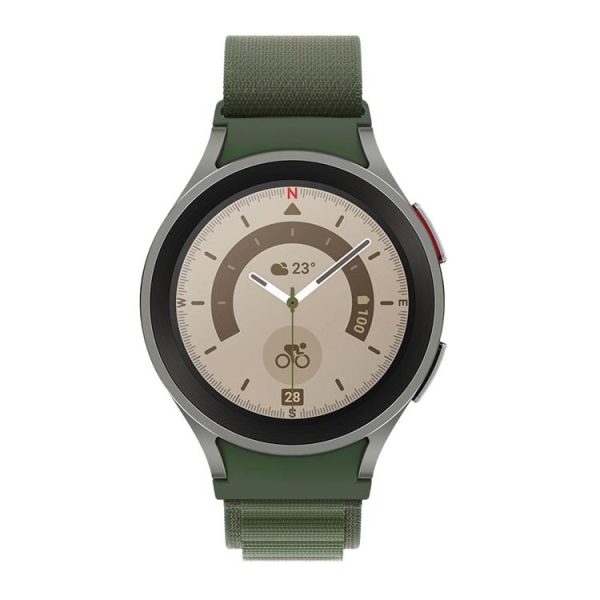 Tech-Protect Galaxy Watch 4/5/5 Pro (40/42/44/45/46mm) Armband - Military Grön - Image 3