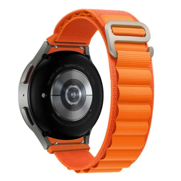 Tech-Protect Galaxy Watch 4/5/5 Pro (40/42/44/45/46mm) Armband - Orange - Image 2